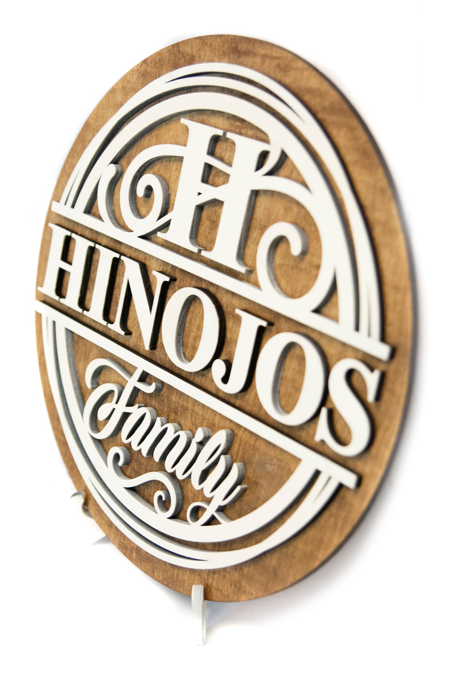 Personalized Wooden Name Sign for Familly