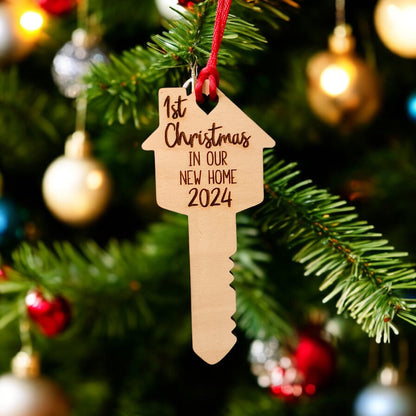 1st Christmas in our New Home Ornament 2024