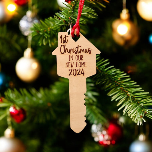 1st Christmas in our New Home Ornament 2024