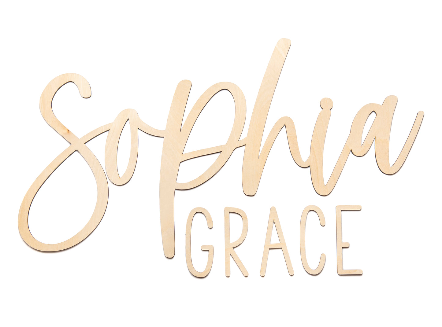 Sophia Grace Custom Nursery Name Sign