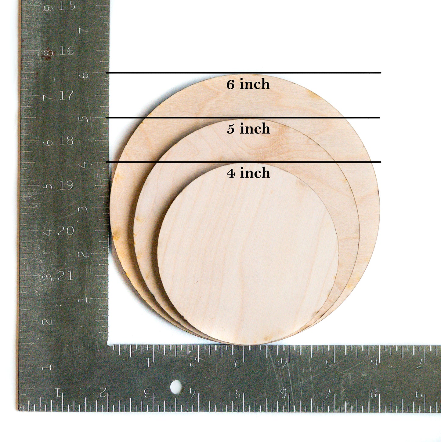 Josephine Blair Double-Sided Wooden Baby Birth Announcement